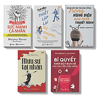 Bộ sách 5 cuốn:Lộ trình sức mạnh cá nhân,Thiết lập lại sự khước từ, Bí quyết thành công t