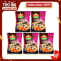 Combo lốc 5 gói Gia vị lẩu chua cay Vedan 55g