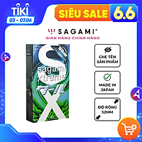 Bao cao su Sagami Spearmint - Hương bạc hà - Hộp 10 chiếc