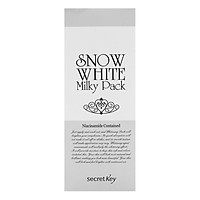 Kem Dưỡng Trắng Da Mặt Và Toàn Thân Secret Key Snow White Milky Pack 200g