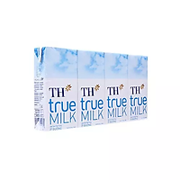 Sữa TH True Milk ít đường 180ml lốc 4 hộp