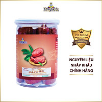 Táo đỏ tân cương KingNuts 180g, 320g - Dòng sản phẩm táo đỏ khô loại 1, size đại, giàu dinh dưỡng, tốt cho mẹ bầu