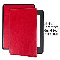 Bao Da Cover Cho Máy Đọc Sách Kindle Paperwhite Gen 4 10th Da Có Quai Cầm