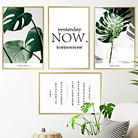 Sticker Decal Dán tường các mẫu khung tranh siêu đẹp in màu chất lượng cao có keo mặt sau