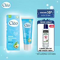 Kem Tẩy Lông Chiết Xuất Bơ Cleo Dành Cho Da Thường 50g, an toàn, không đau và đạt hiệu quả nhanh chóng