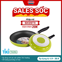 Bộ Chảo Sắc Màu Sunhouse CT1824C (18 - 24 cm) - Đen