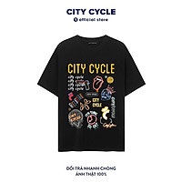 Áo thun nam nữ Neon Sign City Cycle - áo thun tay lỡ unisex Local Brand
