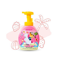 Sữa Tắm Gội Tạo Bọt Toàn Thân Cho Bé Madelyn Minions Foaming Wash Strawberry Hương Dâu Tây 350ml
