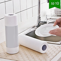 Giấy lau đa năng - giấy lau bếp không thấm nước, lau nhà, khăn lau bát đĩa không dính dầu có thể giặt được