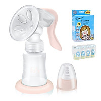 Combo máy hút sữa bằng tay Fatzbaby (Handy1/Handy 2/Handy3/Handy4/Breastfit) + hộp 30 túi trữ sữa sunmum 100ml