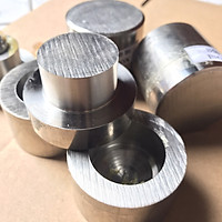 Bộ 2 bản lề cối xoay cửa cổng chịu lực Ø50 - Inox 201 - Dùng cho cửa 1 cánh