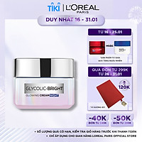 Kem Dưỡng Sáng Da Ban Đêm L'Oreal Paris Glycolic - Bright Glowing Cream Night 50ml