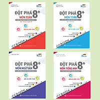 Combo sách đột phá 8+ thi THPT quốc gia khối D: Toán – văn – anh