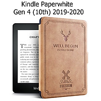 Bao Da Cover Dành Cho Máy Đọc Sách Kindle Paperwhite Gen 4 (10th) Tuần Lộc
