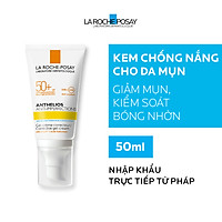 Kem Chống Nắng Dành Cho Da Bóng Dầu, Dễ Nổi Mụn La Roche-Posay Anthelios Anti-Imperfection 50ml