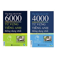 Combo 2 cuốn : 6000 từ vựng tiếng anh thông dụng nhất + 4000 từ vựng tiếng anh thông dụng