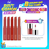 Son thỏi lì Eglips Muse In Velvet Lipstick 1.8g Thành phần dưỡng ẩm Không gây khô môi