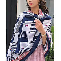 Beach Sunscreen Shawl Ladies Scarf Dual-use Korean Version of the Thick National Wind Scarf Travel Scarves