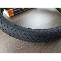 Bọc vô lăng cao cấp dành cho Mercedes chất liệu da thật - Khâu tay 100% size M phù hợp các loại xe nhãn hiệu Macsim mã 8991