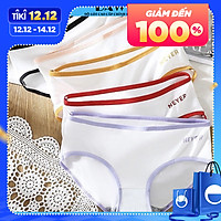 Quần Lót Nữ , Bộ 5 Quần Lót Nữ Cotton Viền Phối Màu,Quần Lót Nữ Đáy May Chống Viêm, Quần Chip Nữ thương hiệu BAW NT141