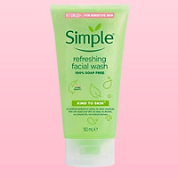 Sữa Rửa Mặt Simple Gel Kind To Skin Refreshing Facial Wash Gel 150ml