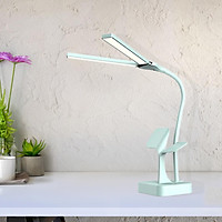 Desk Lamp Eye Protection LED Lamp 2 Heads Bedside Table Desk Lamp LED Reading Desk Light