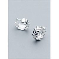 Bông Tai Nữ | Bông Tai Nữ Bạc S925 Dáng Tròn B2442 - Bảo Ngọc Jewelry