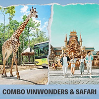 Combo Vé VinWonders Và Vé Vườn Thú Mở Vinpearl Safari Phú Quốc, Vui Chơi Trong 01 Ngày