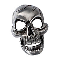 Antique Western Belt Buckle Skeleton Skull Head Men's Accessories Biker
