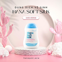 Dung dịch vệ sinh Hanayuki Hana Soft Silk phiên bản xanh (150g)