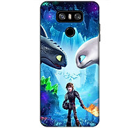 Ốp lưng dành cho điện thoại LG G6 hình Baby and Dargon