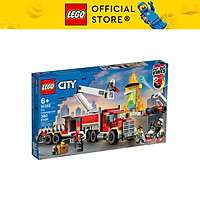 Đồ Chơi Lắp Ráp LEGO Xe Đầu Kéo Chữa Cháy 60282 Cho Bé Trên 6 Tuổi