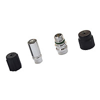 2 Piecses A/C Service Ports Adapters Ball Valves Low&High Side for GM Ford