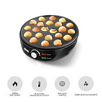 Takoyaki Maker Ebelskiver Maker Electric Takoyaki Pan Stuffed Pancake Pan Munk Aebleskiver Pan with 22 Takoyaki Holes