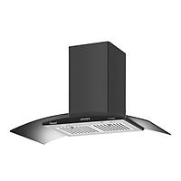 Máy hút mùi kính cong CANAVAL CA-890S Tự động khử mùi Sơn tĩnh điện cao cấp - Hàng nhập khẩu