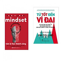 Combo sách hay : Tâm lý học thành công + Từ tốt đến vĩ đại - Tặng kèm bookmark thiết kế