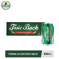 Bia Trúc Bạch Lon 330ml - Thùng 24 Lon