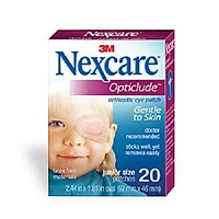 Miếng dán mắt hỗ trợ điều trị nhược thị Nexcare cỡ bé cho trẻ dưới 4 tuổi( hộp 20 miếng)