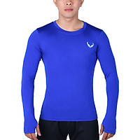 Áo Body Thể Thao Nam Tay Dài Xỏ Ngón Unique Apparel ABTDXNB - Xanh Bích