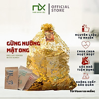 GỪng nướng mật ong túi 100 miếng Nam Xanh