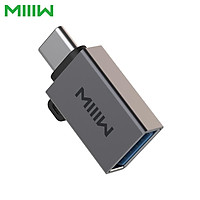 MIIIW USB Type-C OTG Adapter Type-C to USB 3.0 Cable Converters Fast Transmission Multiple Compatibility for Mobile