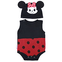 Bộ Bodysuit Mickey Mihababy BDS10_MICKEY - Đen