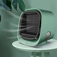 300mL Desktop Air Cooler Air Conditioner Fan Small Personal USB Desk Fan Air Cooler 3 Speeds Cooling Fan for Home Room