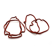 2Pcs Rocker Cover Gaskets Replacement for Holden Commodore VN VP VR VS VT VX VY V6 3.8L ECOTEC