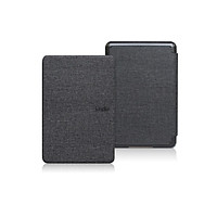 Bao da Cover cho Kindle Paperwhite 5 - Mẫu vân vải, ốp sau PVC - Smartcover tự động tắt mở