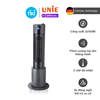 Máy sưởi gốm làm ấm không gian UNIE UE-129 công suất 2200W - Hàng chính hãng
