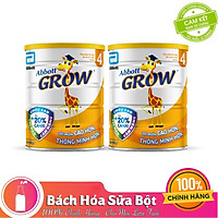 2 Hộp Sữa Bột Abbott Grow 4 (900g)