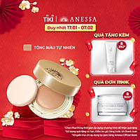 Kem nền trang điểm chống nắng dưỡng da dạng nén tông tự nhiên Anessa SPF50+ PA+++ 10g