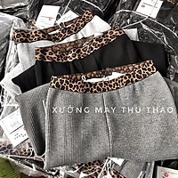 Quần LEGGING Len Tăm CẠP HOA BÁO HÓT 2019