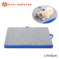 Mini Monstar Super Soft Dog & Cat Bed All-Season Pet Bed Detachable Machine-Wash Dog Cooling Mat